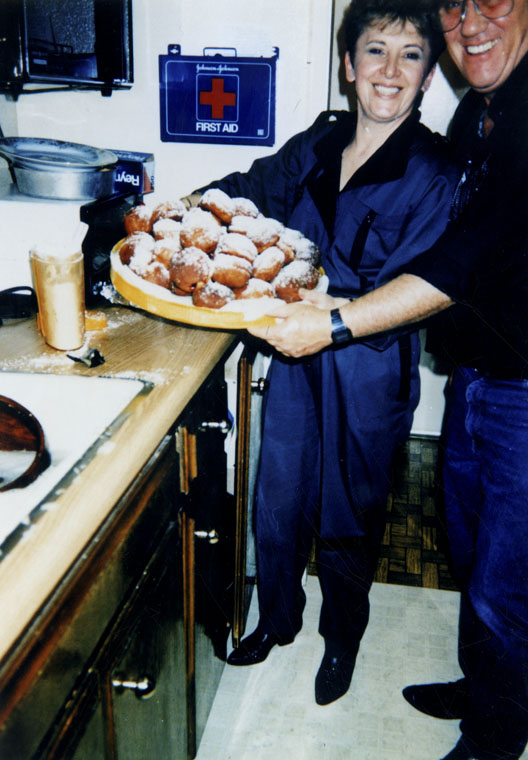 Hanukkah donuts