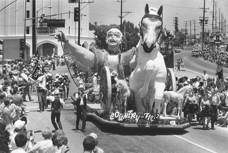 Gay Rodeo Float at Pride Parade