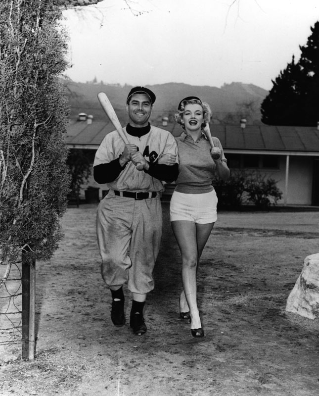 marilyn monroe at spring training on catalina island